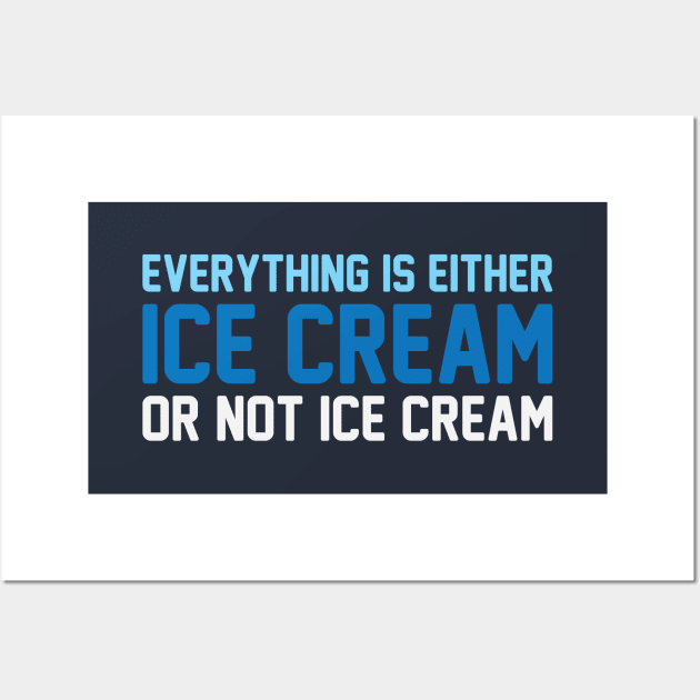 Everything is Ice Cream Wall Art by Venus Complete